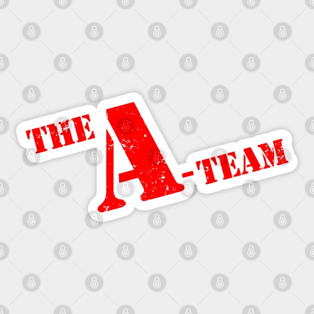 The A-Team Sticker by OrangeCup